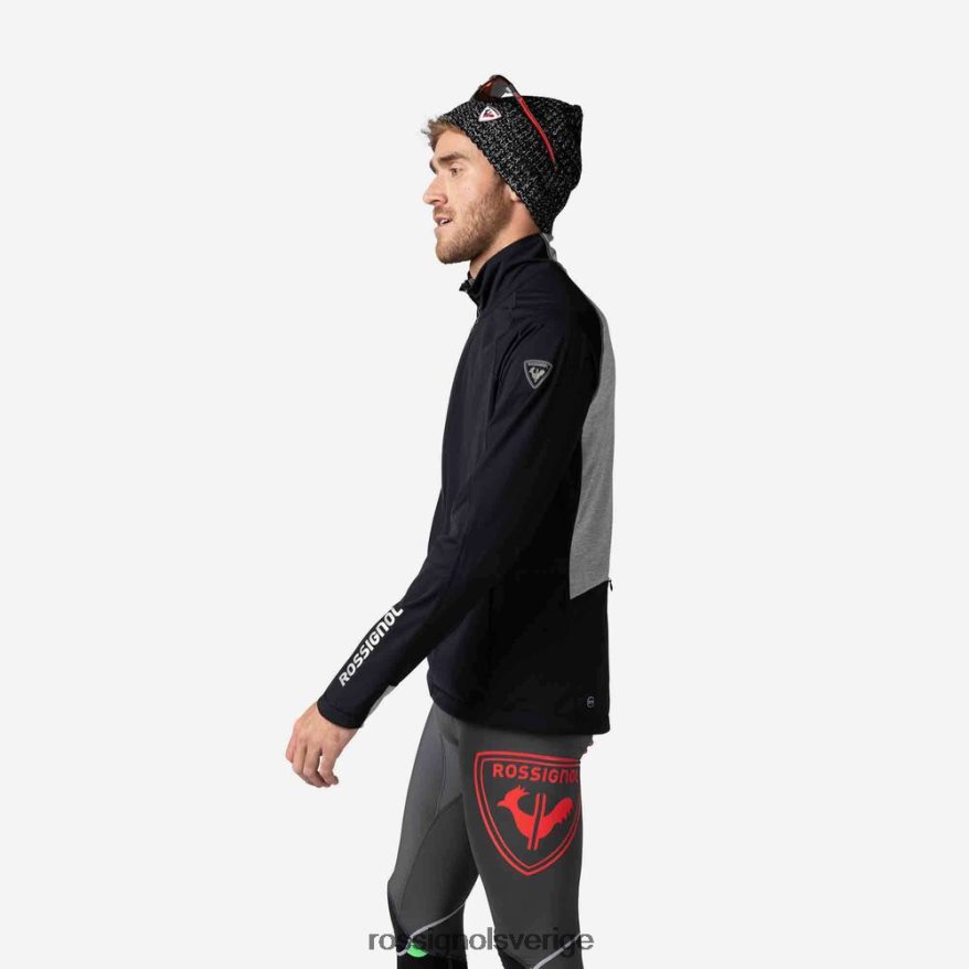 män Rossignol svart poursuite jacka blast 0P00HR558