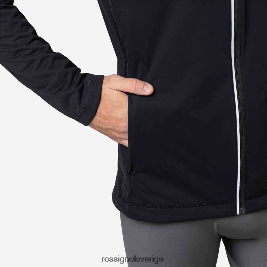 män Rossignol svart poursuite jacka blast 0P00HR558