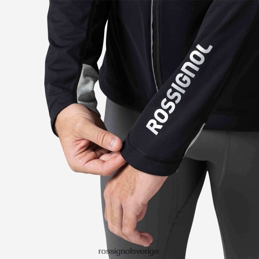 män Rossignol svart poursuite jacka blast 0P00HR558