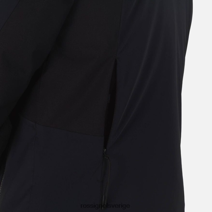män Rossignol svart react merino skidjacka blast 0P00HR599