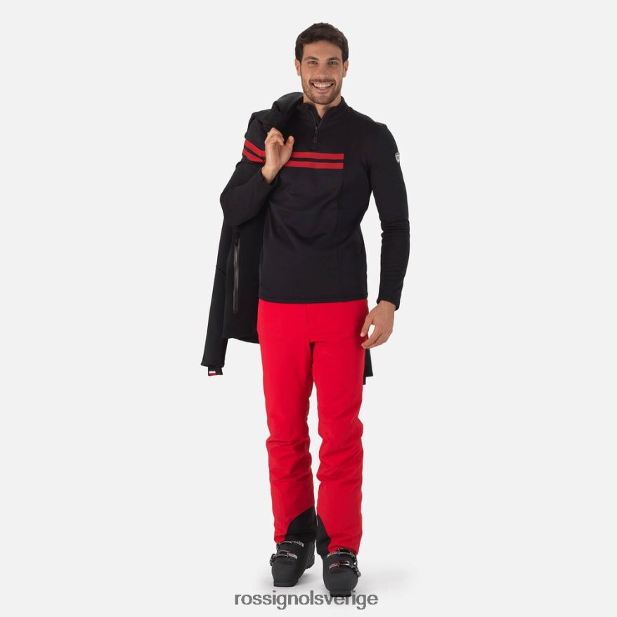 män Rossignol svart resort halv-dragkedja topp blast 0P00HR607