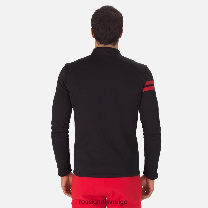 män Rossignol svart resort halv-dragkedja topp blast 0P00HR607