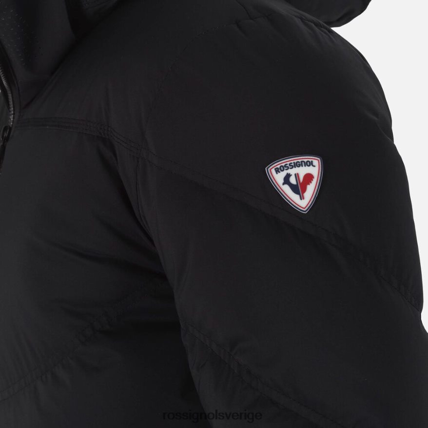 män Rossignol svart signatur merino dun skidjacka blast 0P00HR409