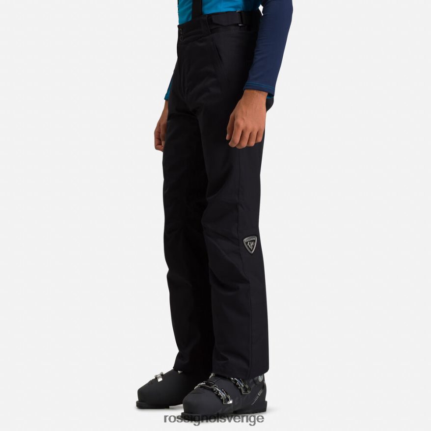 män Rossignol svart skidbyxor bottnar 0P00HR287