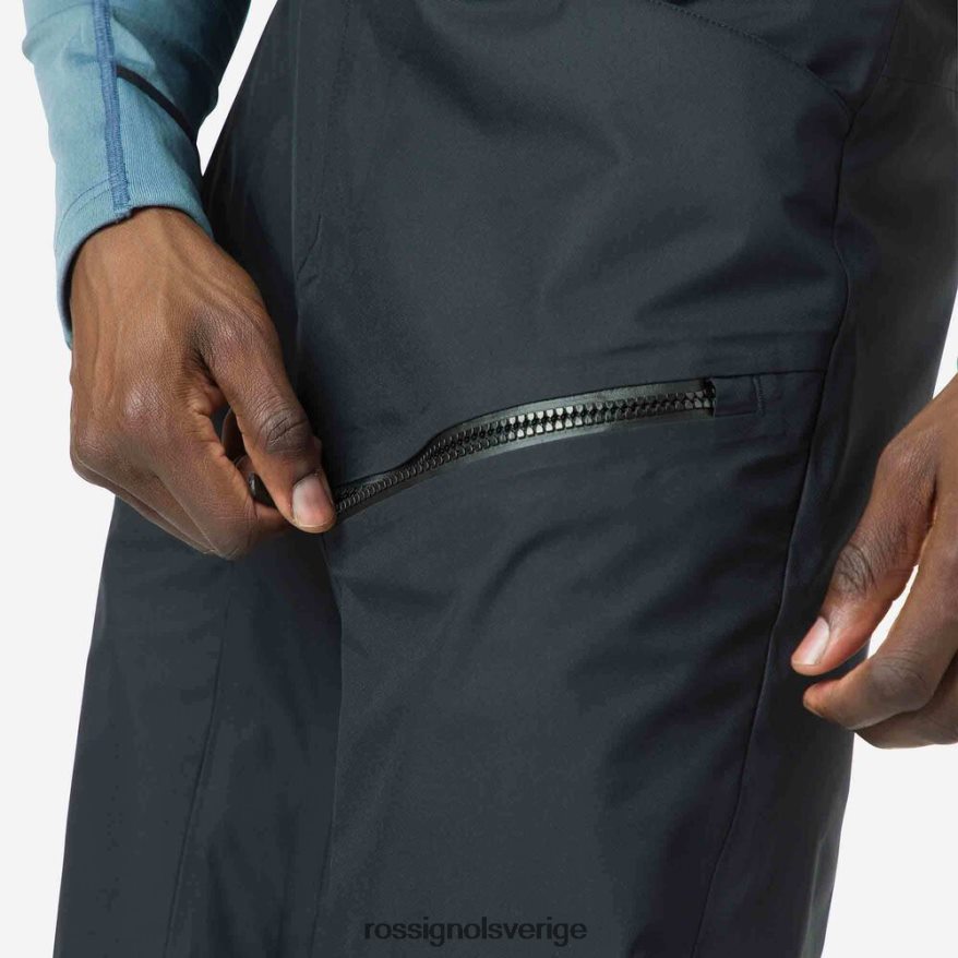 män Rossignol svart skpr trelagers byxor bottnar 0P00HR513