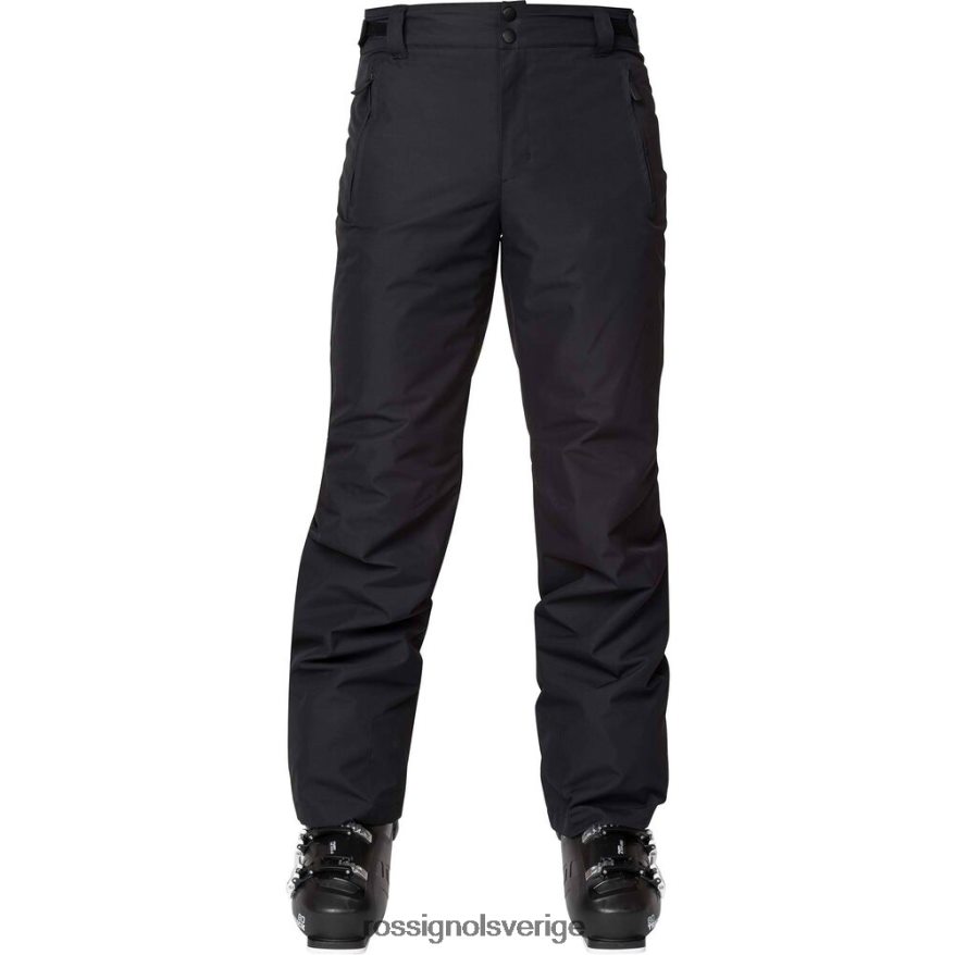 män Rossignol svart snabba skidbyxor bottnar 0P00HR121