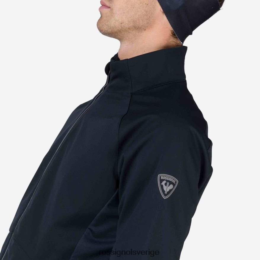 män Rossignol svart soft shell jacka blast 0P00HR329