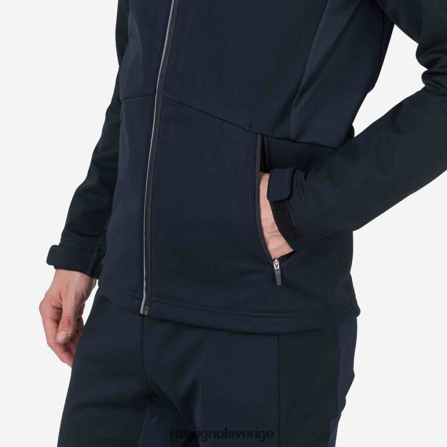 män Rossignol svart soft shell jacka blast 0P00HR329