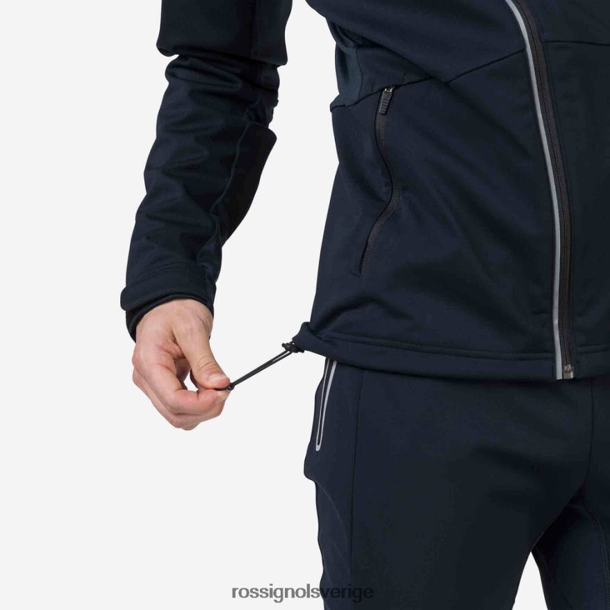 män Rossignol svart soft shell jacka blast 0P00HR329