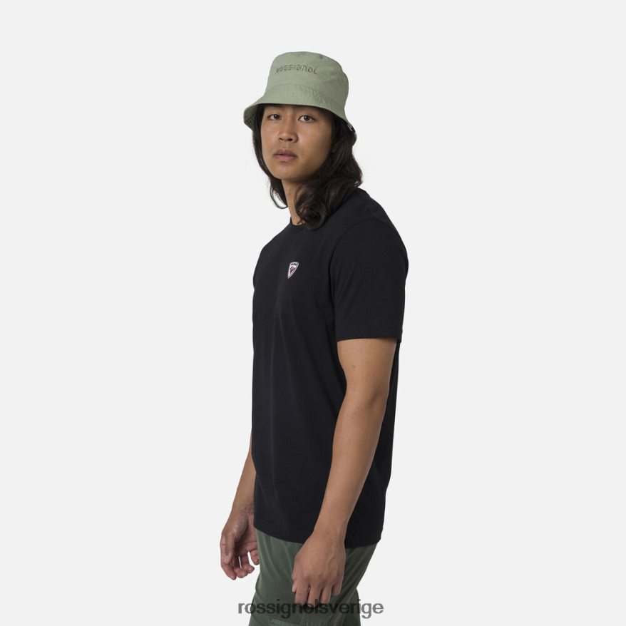 män Rossignol svart vanlig t-shirt med logotyp blast 0P00HR27