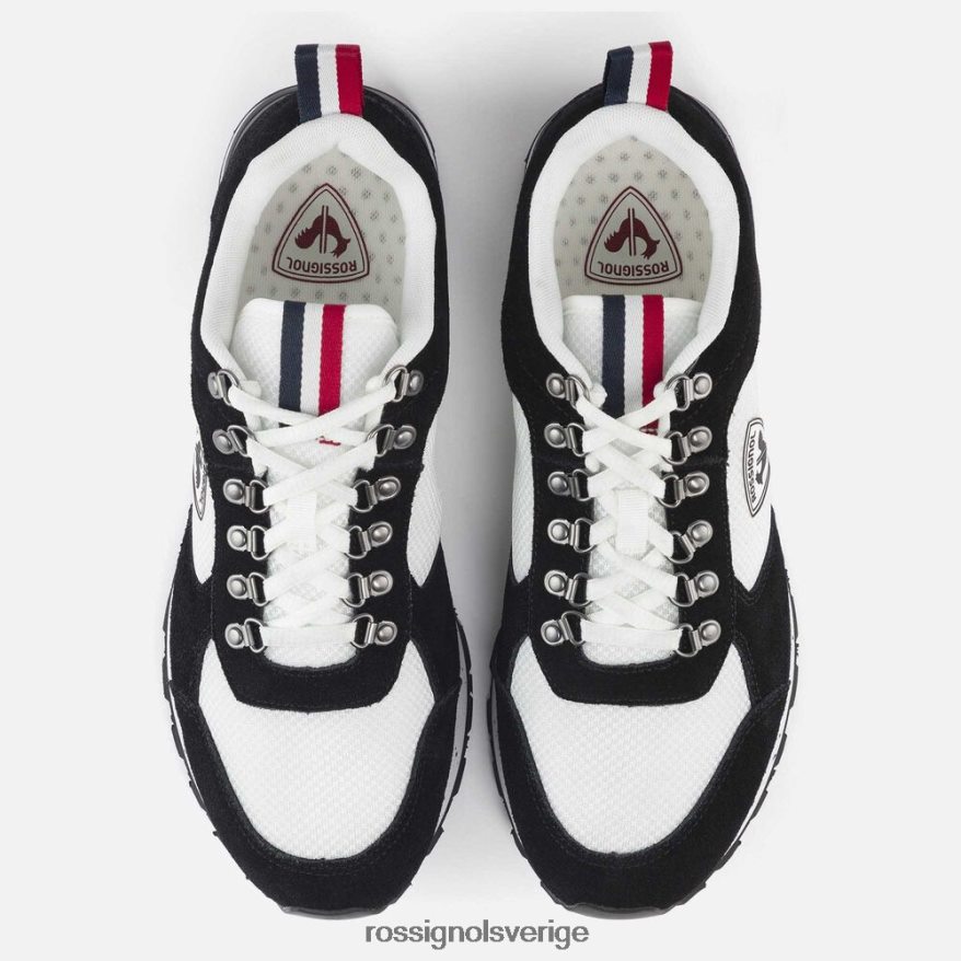 män Rossignol svart vit arv speciella sneakers Skodon 0P00HR509