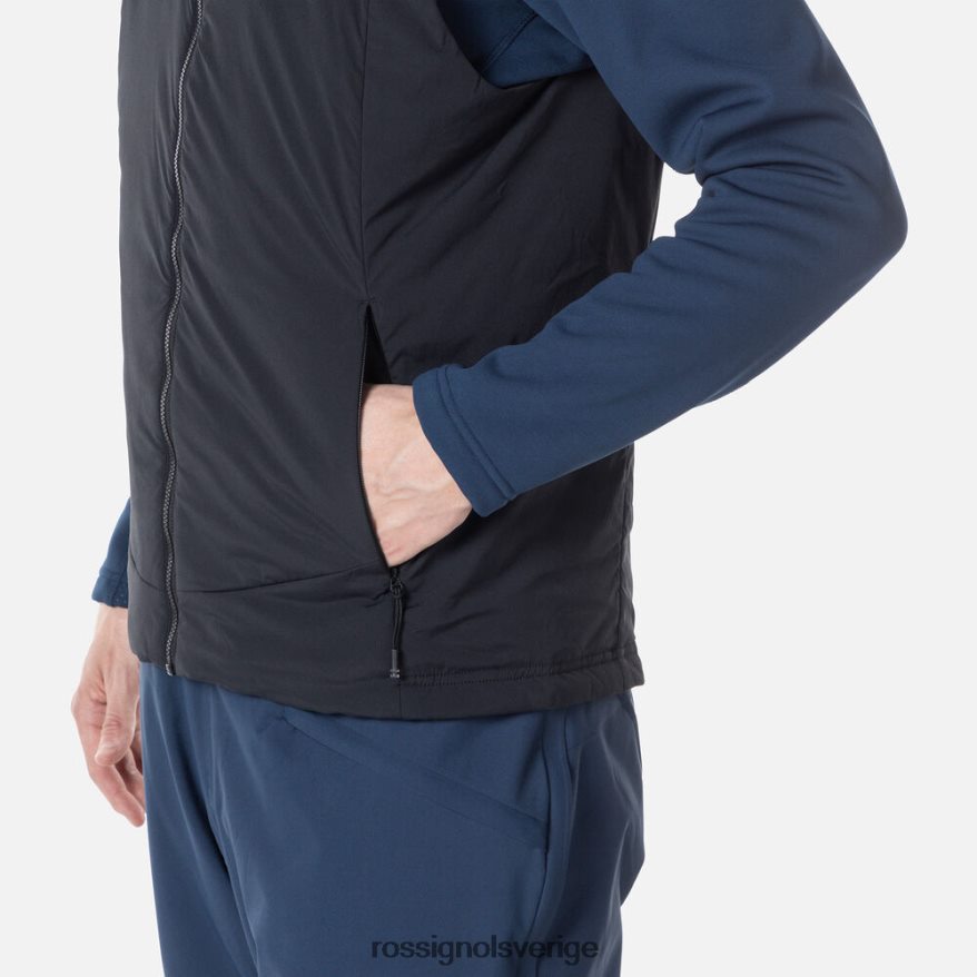 män Rossignol svart väst på sidan blast 0P00HR343