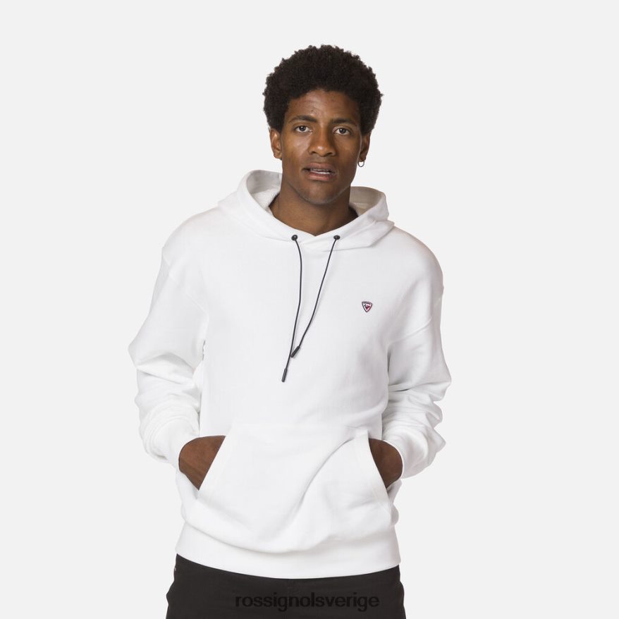 män Rossignol vit huvtröja blast 0P00HR493