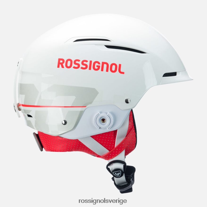 unisex- Rossignol ny stil hjälmhjälteslalomslag med hakskydd sporter 0P00HR591