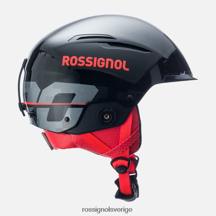 unisex- Rossignol ny stil hjälmhjälteslalomslag med hakskydd sporter 0P00HR613